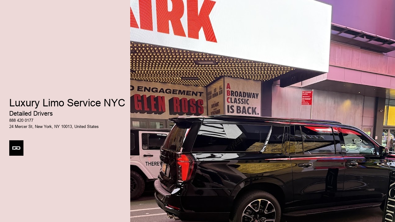 Luxury Limo Service NYC